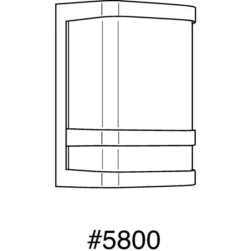 Progress Lighting Valera 1-Light LED Wall Lantern, Brushed Nickel, Matte White Acrylic Shade
