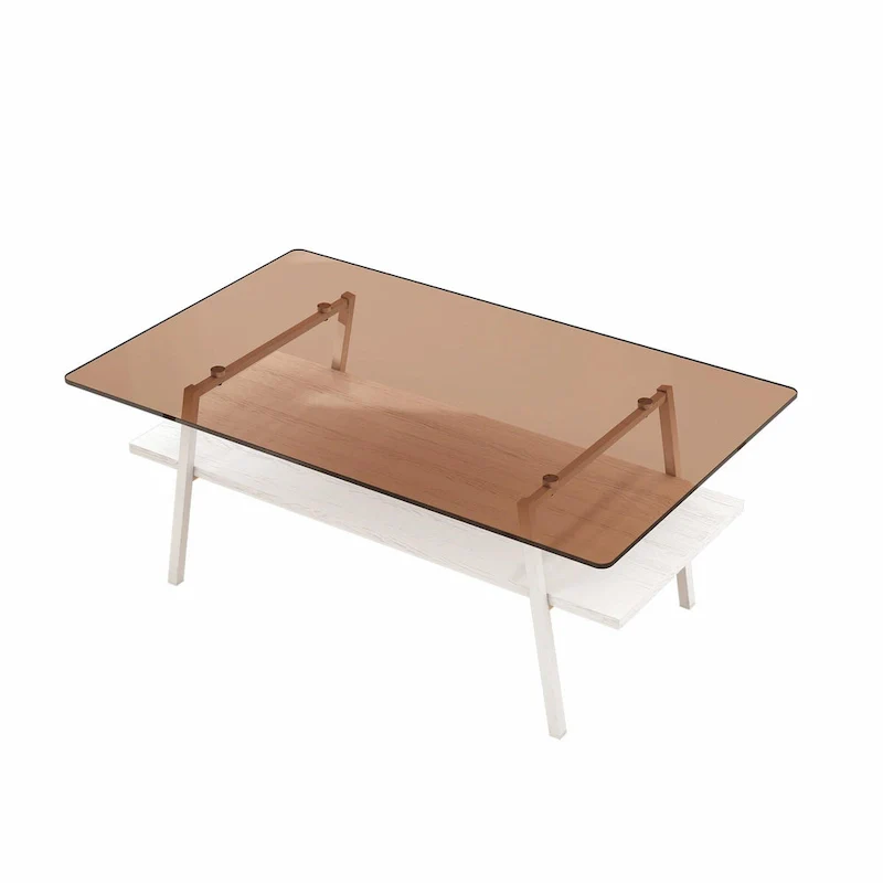 38.58  Rectangle Coffee Table with Modern Design