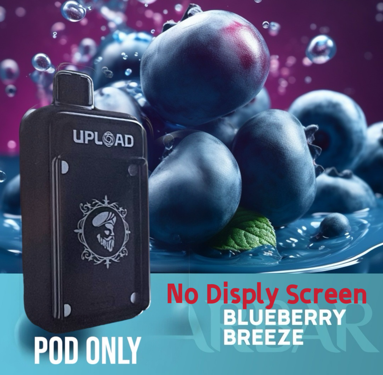 AliBarBar Upload POD 25000 puffs**NO Display LED Screen**