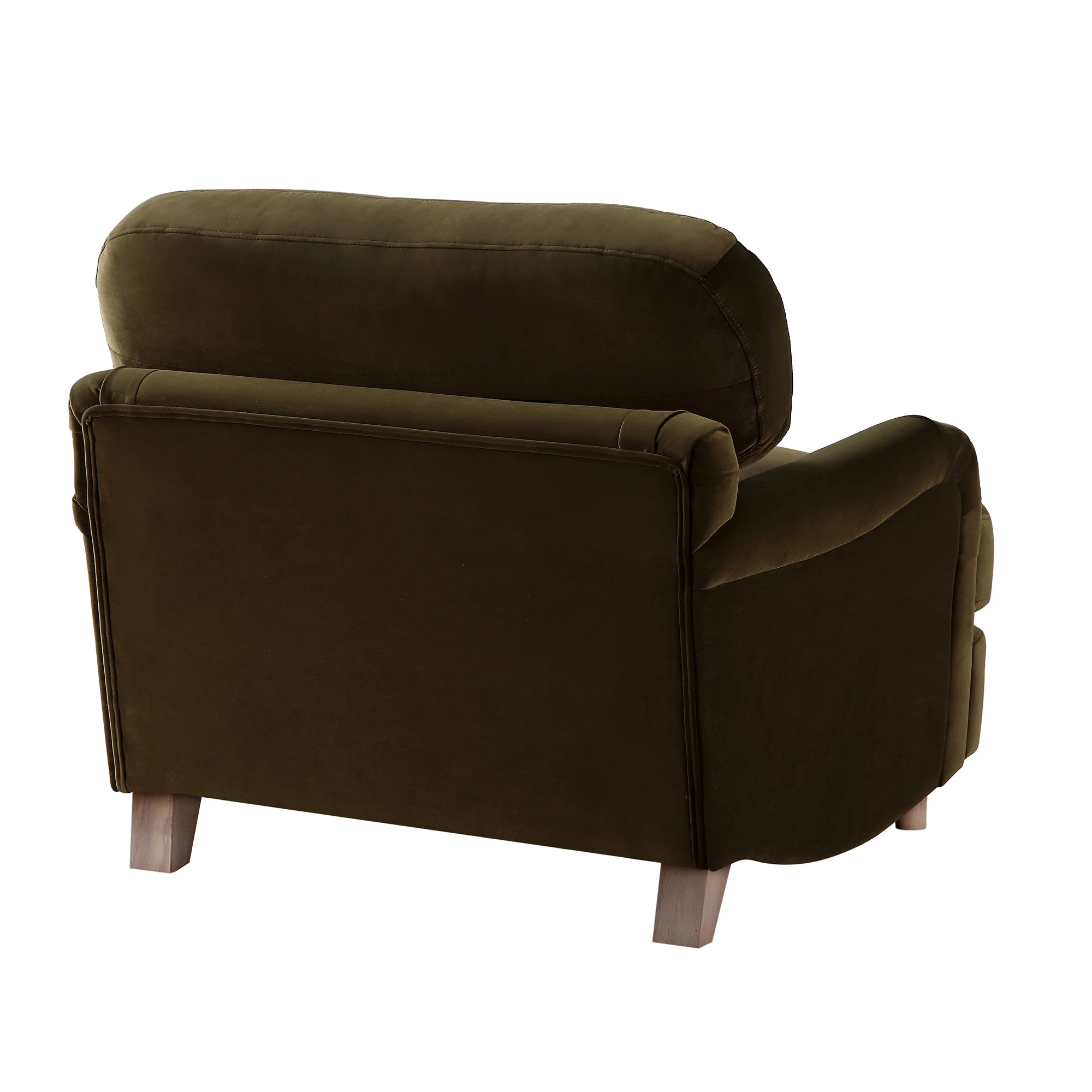 Seaweed Velvet Sofa, 1-Seater