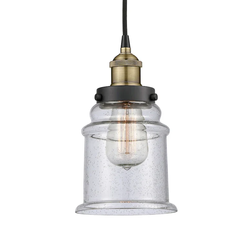 Innovations Lighting 616-1PH-11-6 Canton Pendant Canton 6  Wide Mini