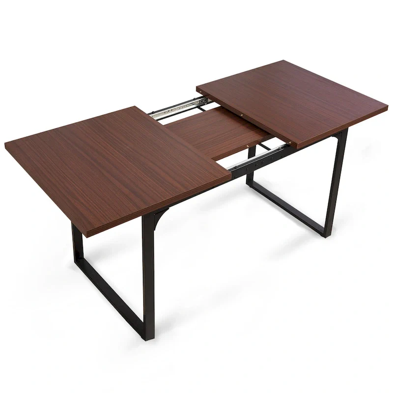 AVAWING Wood Dining Table