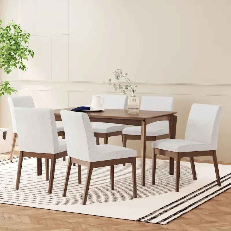 Atherton Wood 7 Piece Dining Set