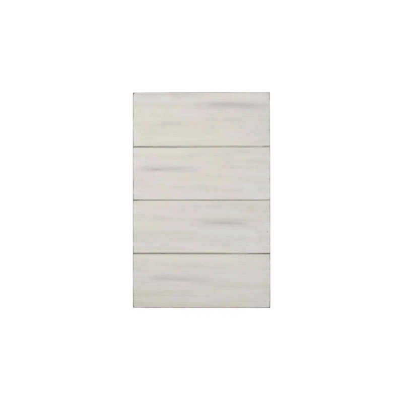 Jamestown Antique White Wood Side Table