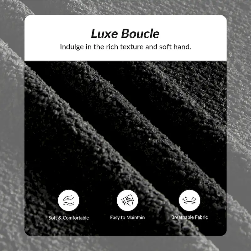 Volkhard 80.5 Modern Slipcovered Sofa With Removable Back Cushion By HULALA HOME