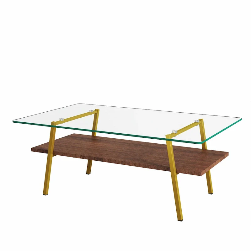 38.58  Rectangle Coffee Table with Modern Design