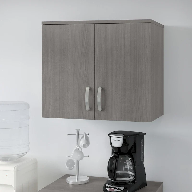28W x 16D x 24H Wall Cabinet with Doors & Adjustable Shelves – Commercial Grade
