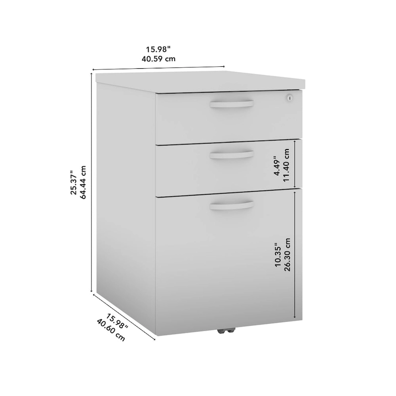 Office in an Hour Mobile File Cabinet by Bush Business Furniture
