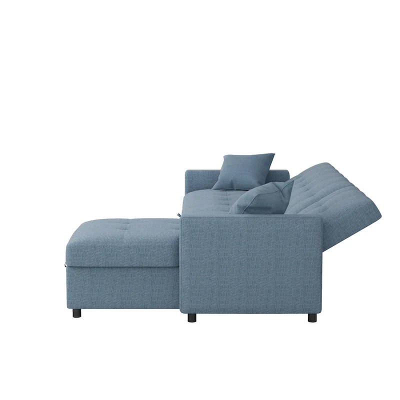 82 Wide Reversible Sleeper Sofa & Chaise