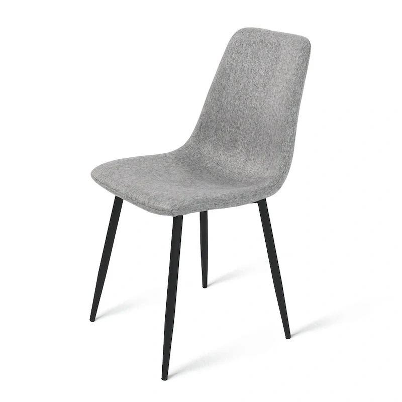 Modern Fabric Upholstered Dining Chairs (Set of 4) - 34x18x18