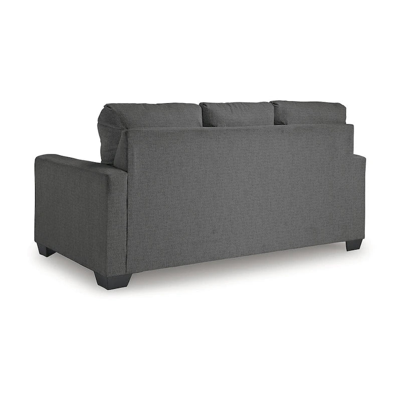 Signature Design Rannis Pewter Full Sofa Sleeper - 76 W x 40 D x 39 H