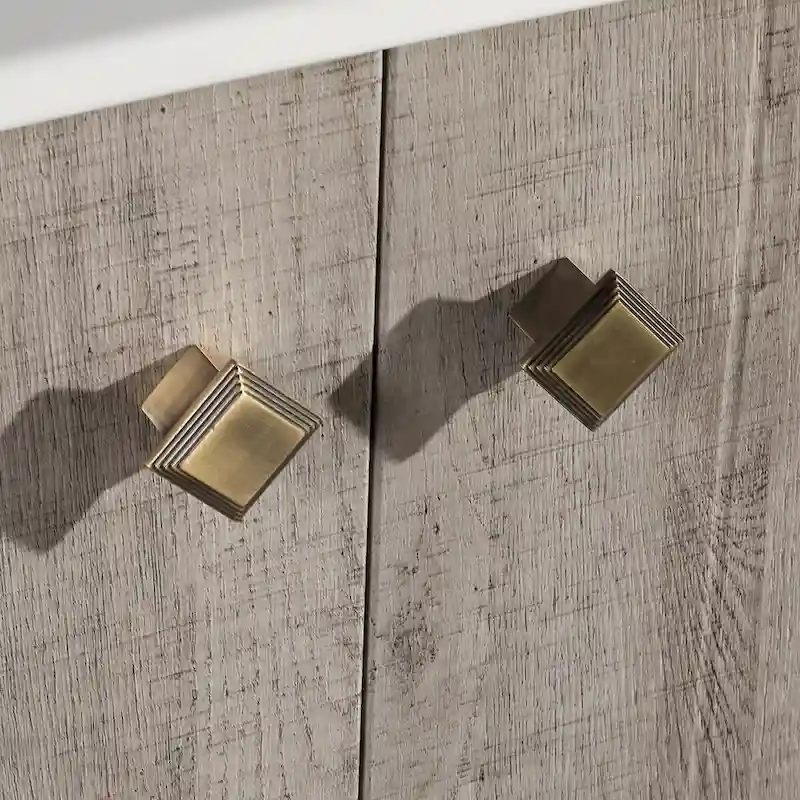 Pur 16.5  Square Wall-Mount Bathroom Sink - Brown