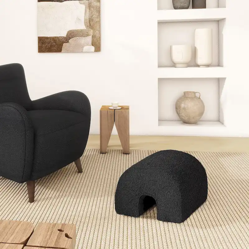 Arched Footstool Ottoman