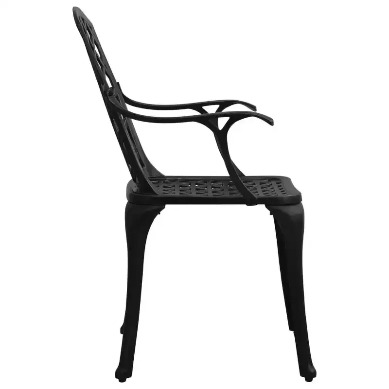vidaXL Bistro Set Cast Aluminum