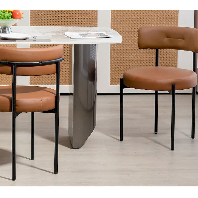 AVAWING Dining Chairs Mid-Century Modern Kitchen Chairs Set of 2