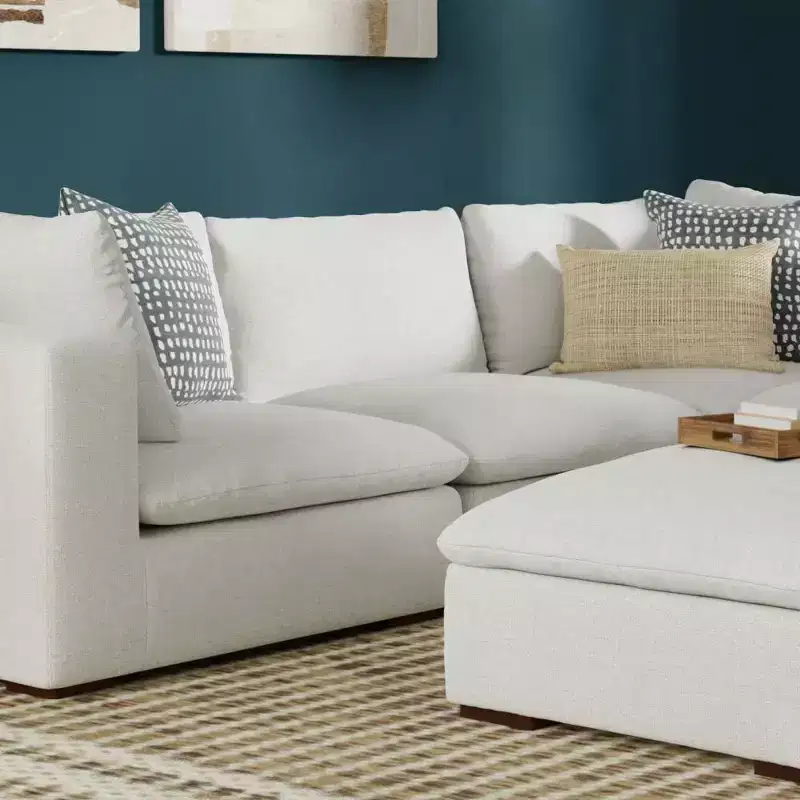 WyndenHall Marlee Center Module Cloud Gray