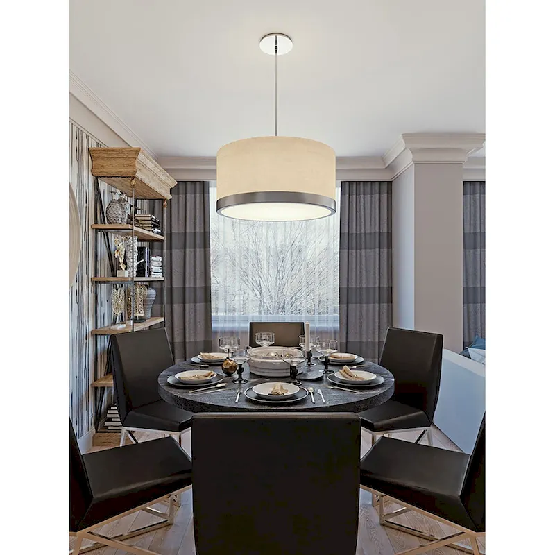 AFX EVNP2532LAJUD Evanston Single Light 25  Wide LED Pendant