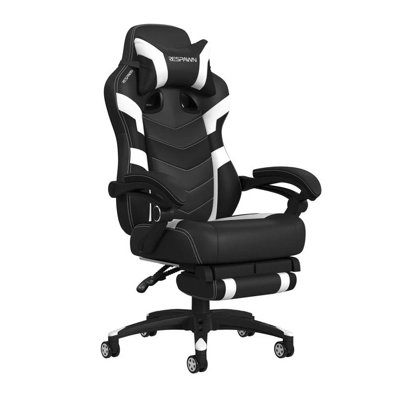 RESPAWN 110 Pro Gaming Chair - Gaming Chair with Footrest, Ergonomic Computer Desk Chair