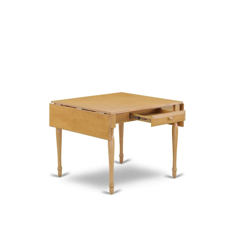 Rectangle Wood Dining Table Set with Chairs | Solid Wood, Classic Style, Seats 4-6