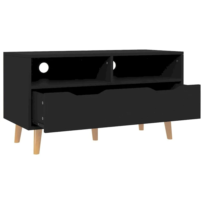 vidaXL TV Stand TV Console Sideboard TV Unit Home Media Unit Engineered Wood - 35.4  x 15.7  x 19.1