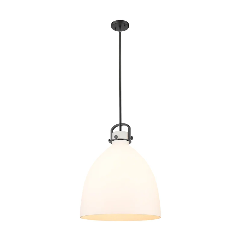 Innovations Lighting Newton Bell - 1 Light 18  Stem Hung Pendant