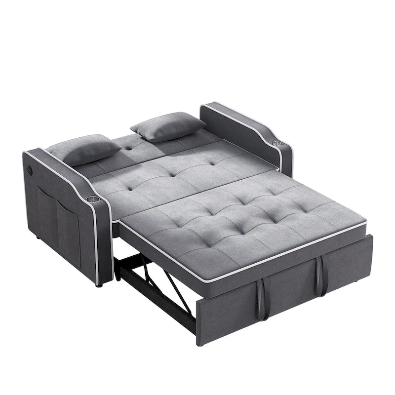 Ouyessir 3 in 1 Multi-Functional Convertible Sleeper Sofa Bed