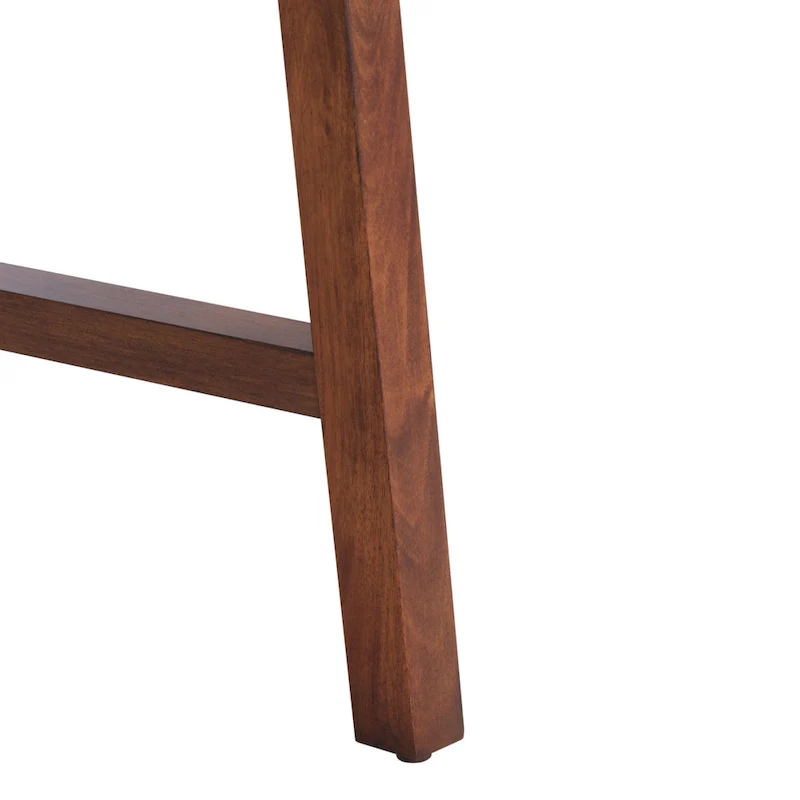 Mid-Century Style Desk with Walnut Frame