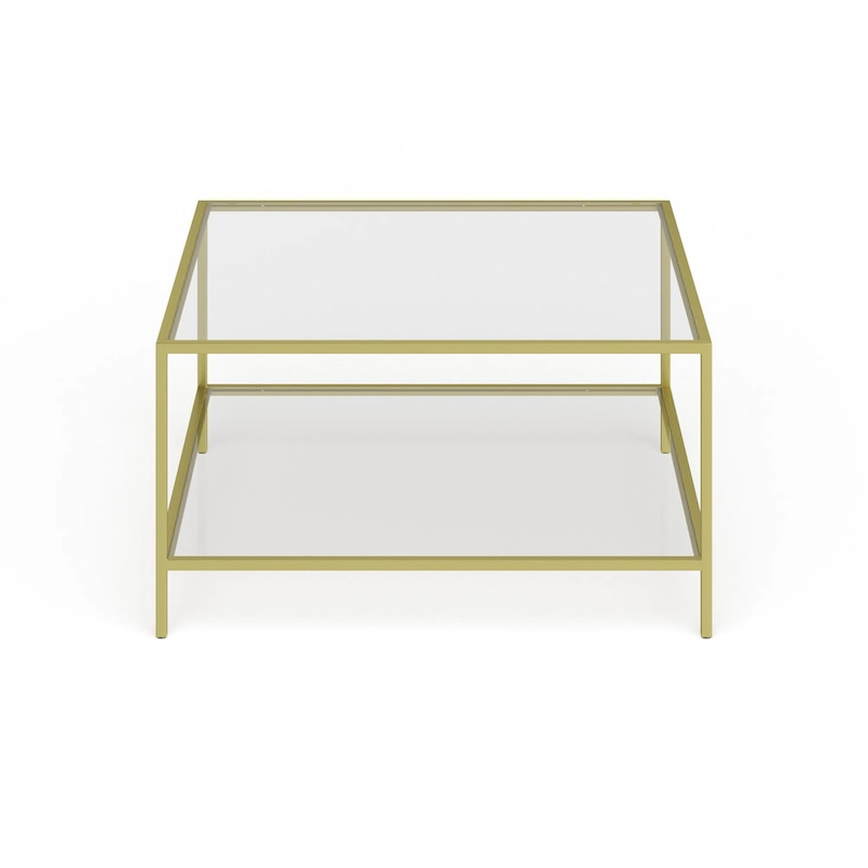 Sivil 32 Square Coffee Table with Shelf