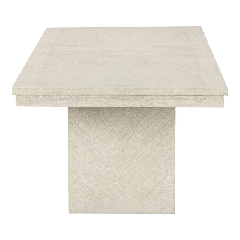 Furniture of America Yetaria Modern Farmhouse 6-Piece Natural Wood Dining Table Set