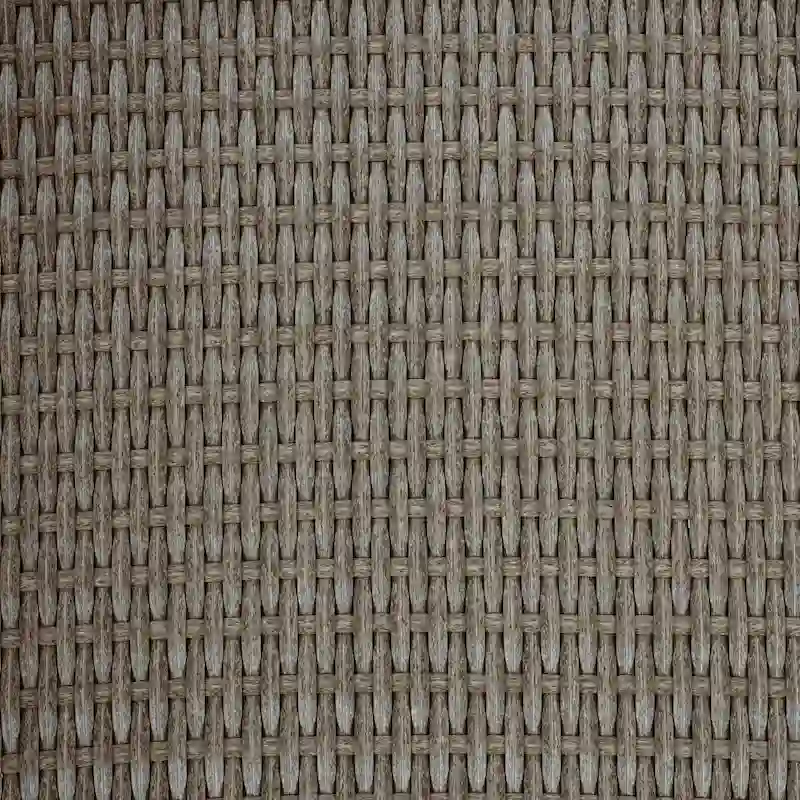 Rattan Patio Daybed with Cushions, Reclining Chaise Lounge, Foldable Trays