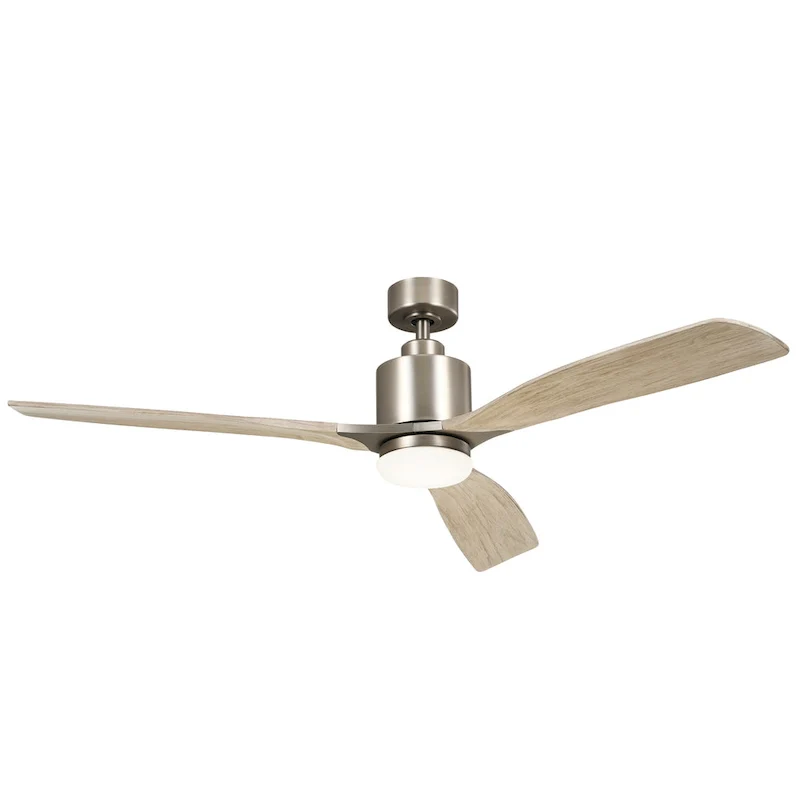 Kichler Lighting Ridley II 60 inch Integrated LED Indoor Antique Pewter Ceiling Fan