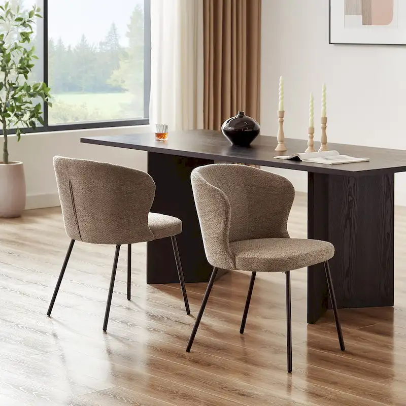 Art Leon Modern Dining Chairs, Set of 2