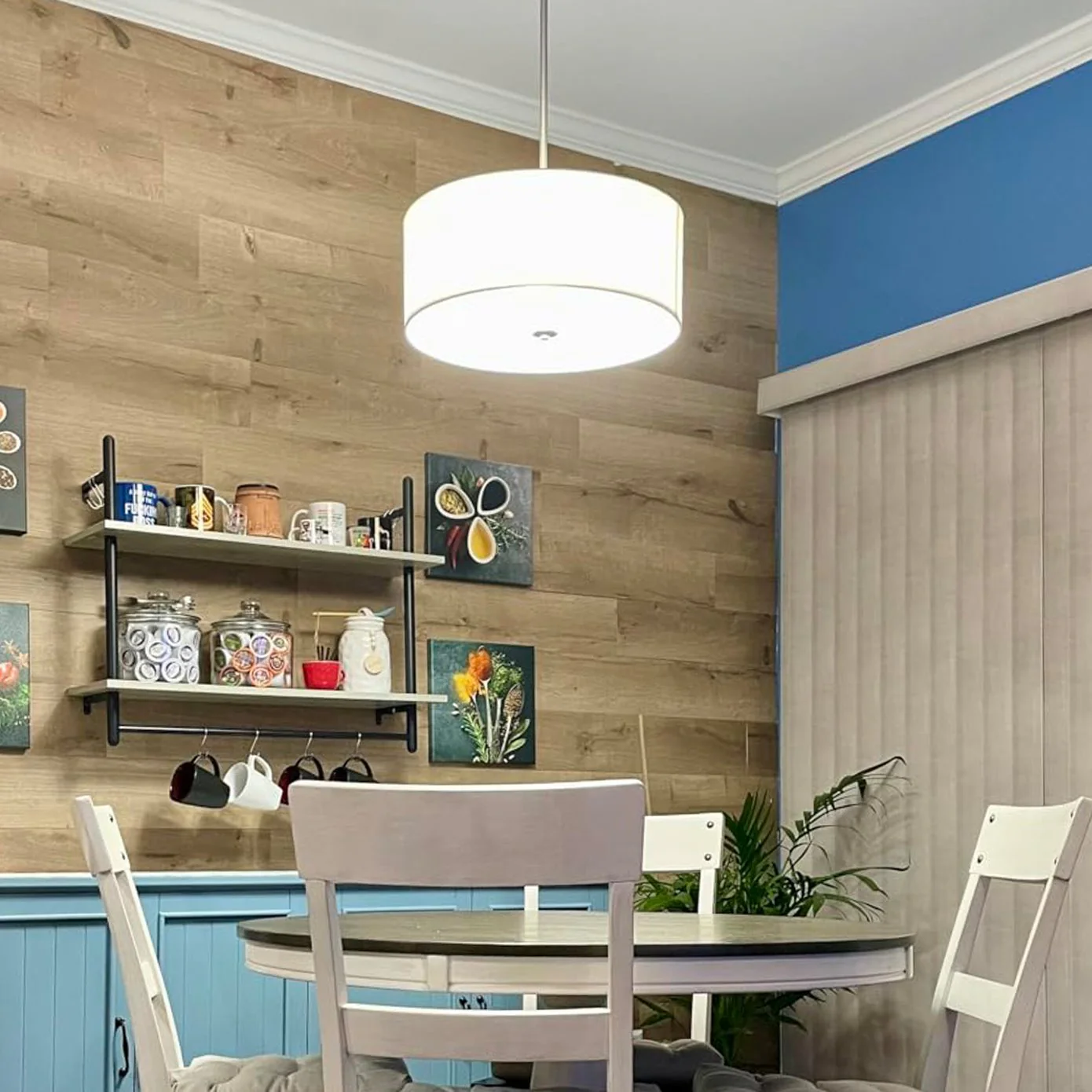 Nolan 18 Classic 3-Light Drum Pendant Chandelier