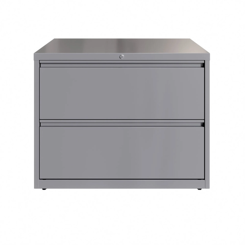 8000 Series 36 Wide 2-Drawer Lateral File Cabinet, Charcoal