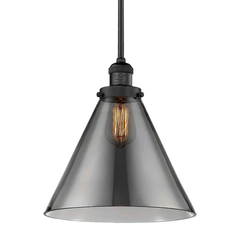 Innovations Lighting X-Large Cone Single Light 12  Wide Pendant with