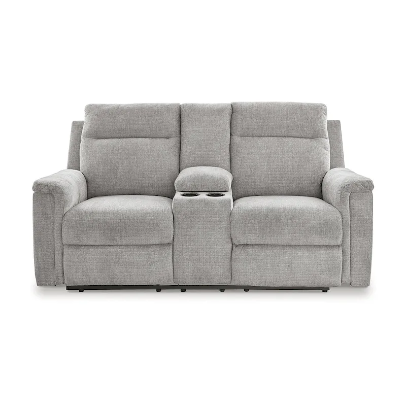Signature Design by  Barnsana Power Reclining Loveseat with Console