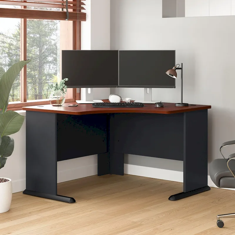 Bush Business Furniture Series A 48W Corner Home Office Desk Desk