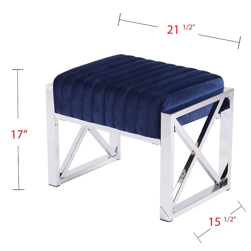 Brent Fabric Ottoman