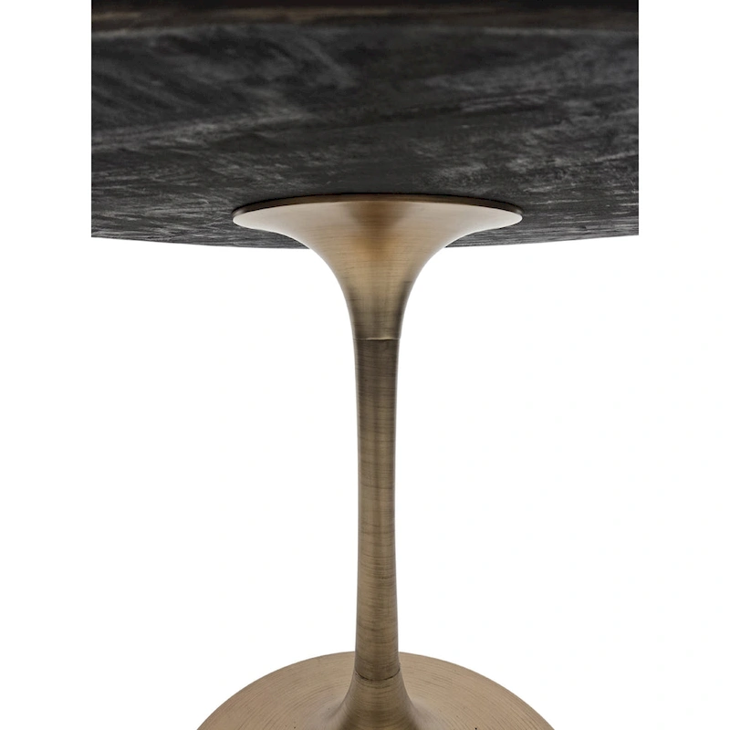 Carolina Living Alden Wood Top 36 Round Dining Table