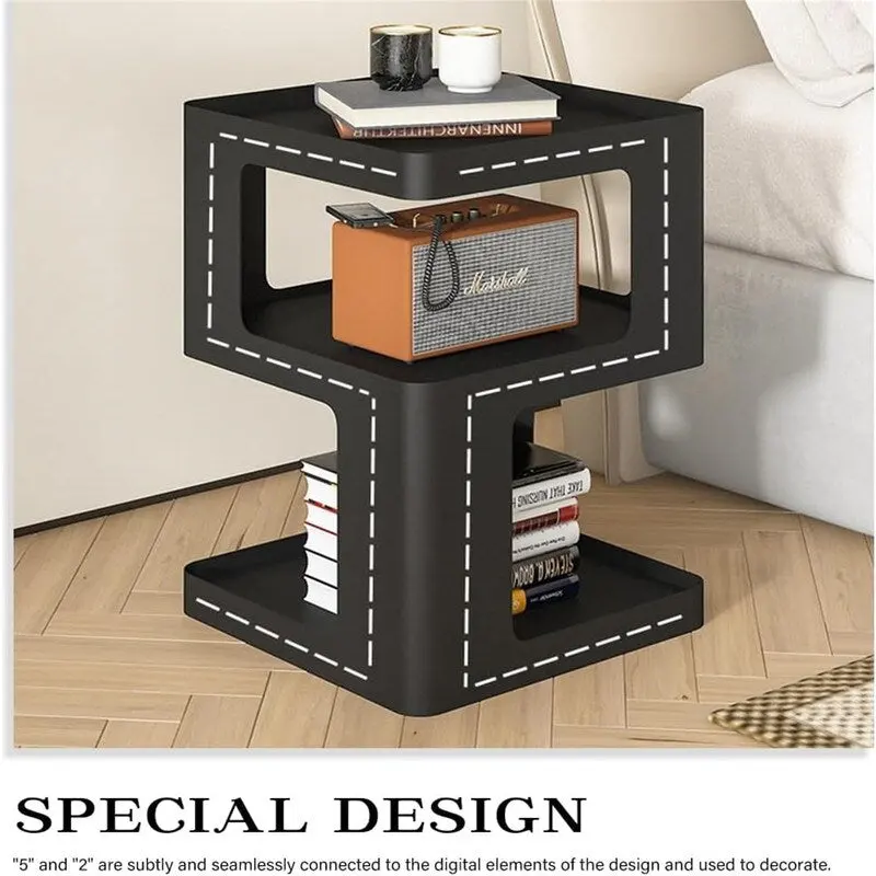 3 Tier Night Stands - 15.74D x 15.74W x 21.25H