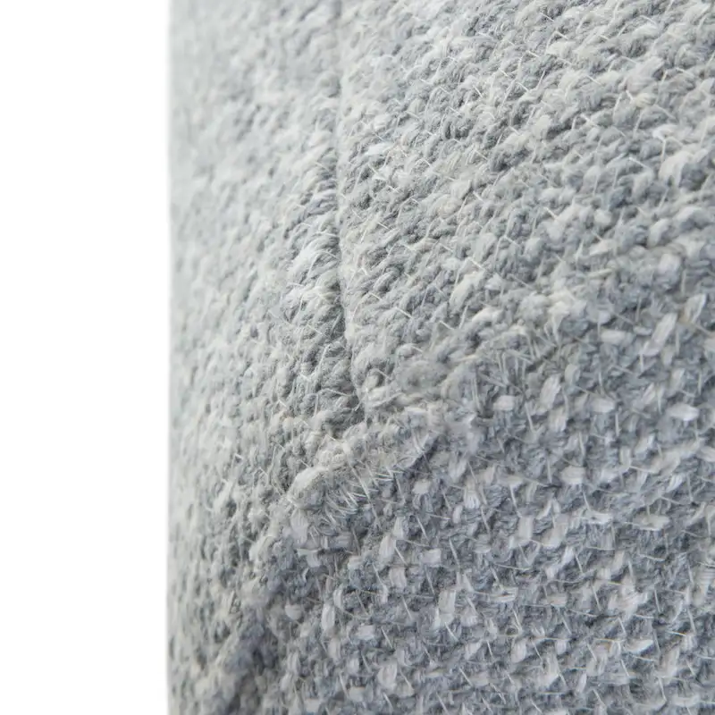 WYNDENHALL Brodie Round Braided Pouf