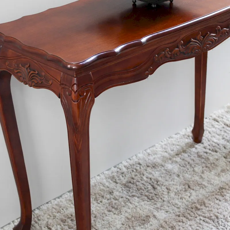 Hand Carved Console Table