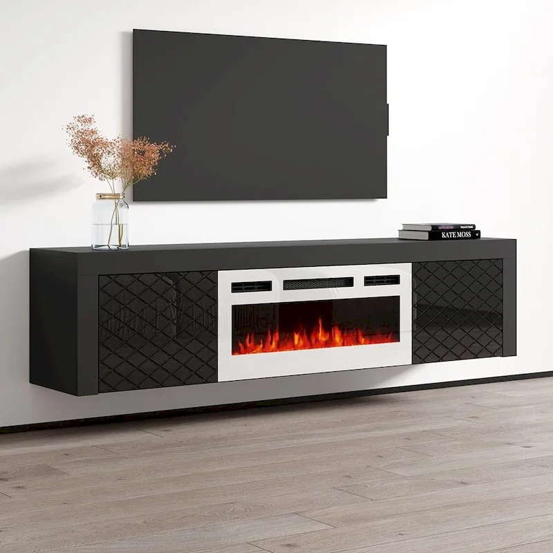 Dia WH-EF Electric Fireplace 71  TV Stand