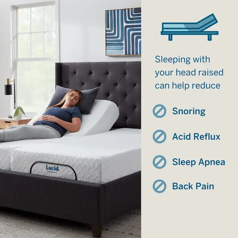 Lucid Standard Adjustable Bed Base