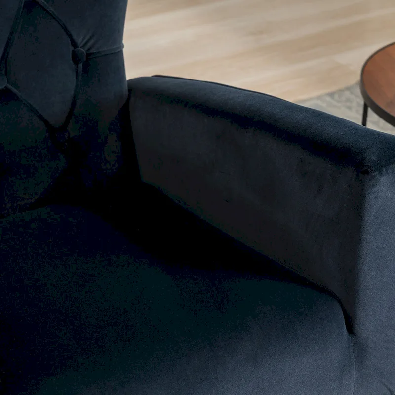 Tufted Rocking Chair Single Sofa Accent Rocker