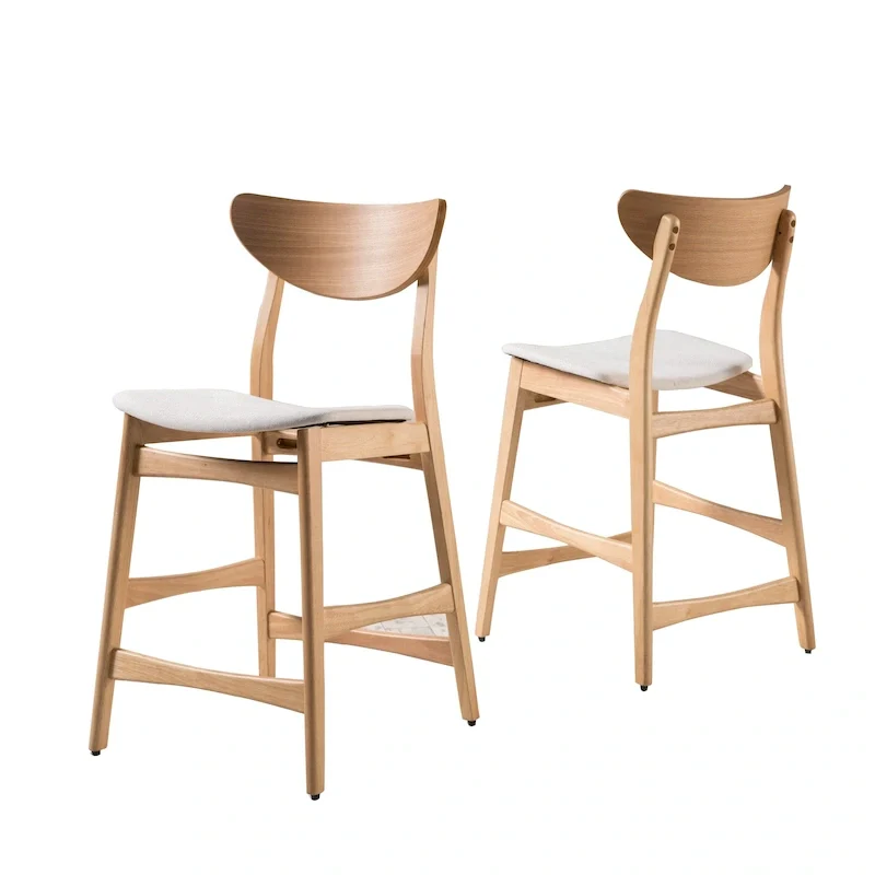 Wood 24-inch Counter Stool (Set of 2)