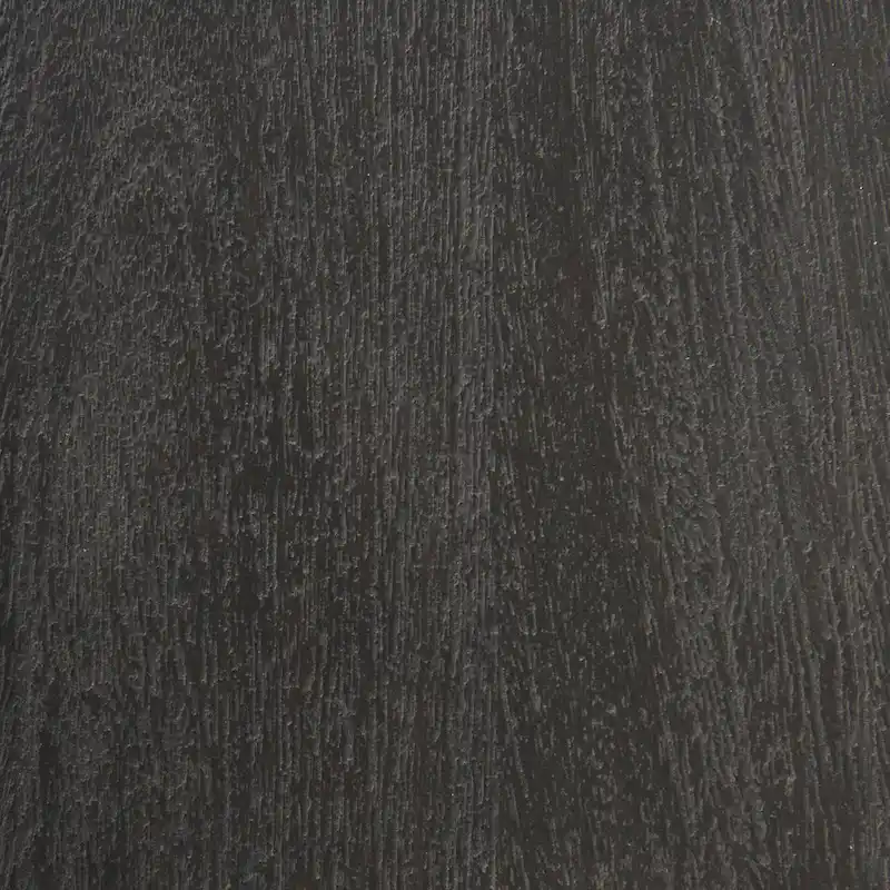 Dark Brown Mango Wood 3-Drawer Accent Cabinet with Black Iron Base, 1-Person Assembly