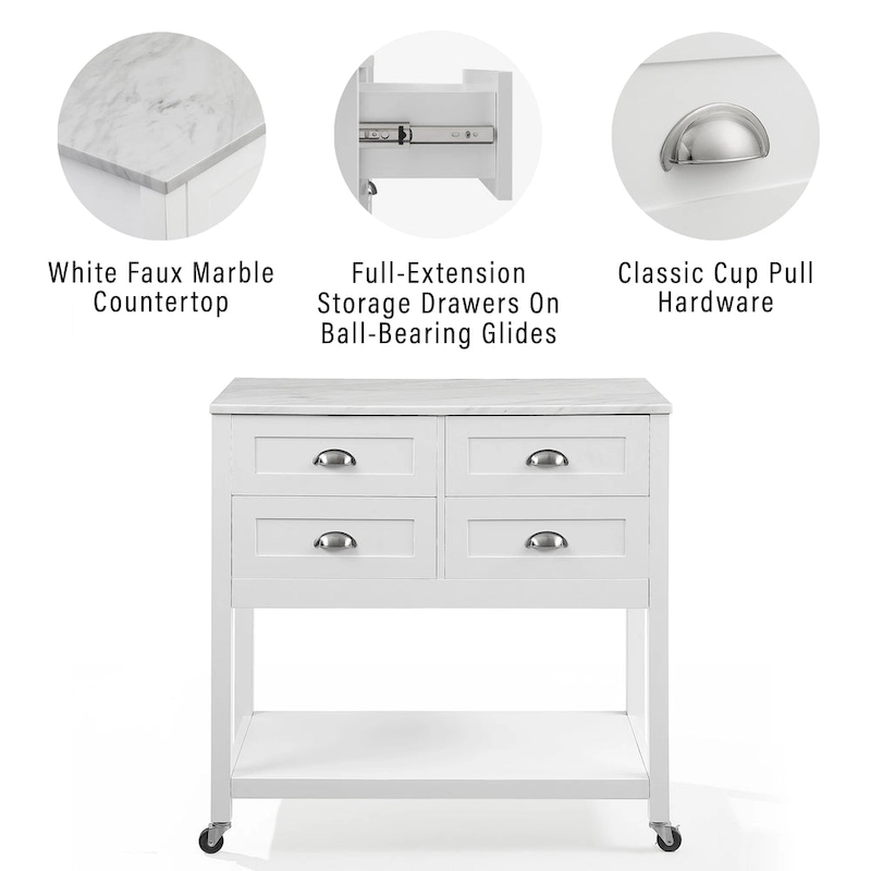 Crosley Connell Kitchen Island/Cart