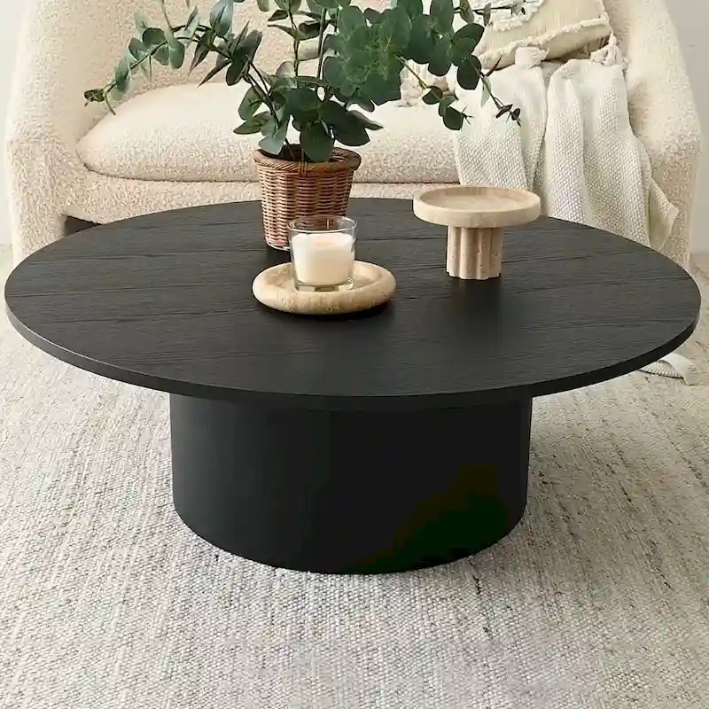 Pedestal 40  Coffee Table