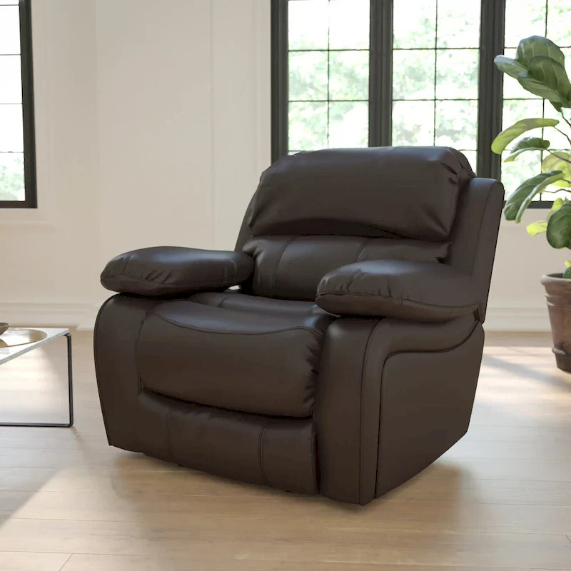 LeatherSoft Rocker Recliner